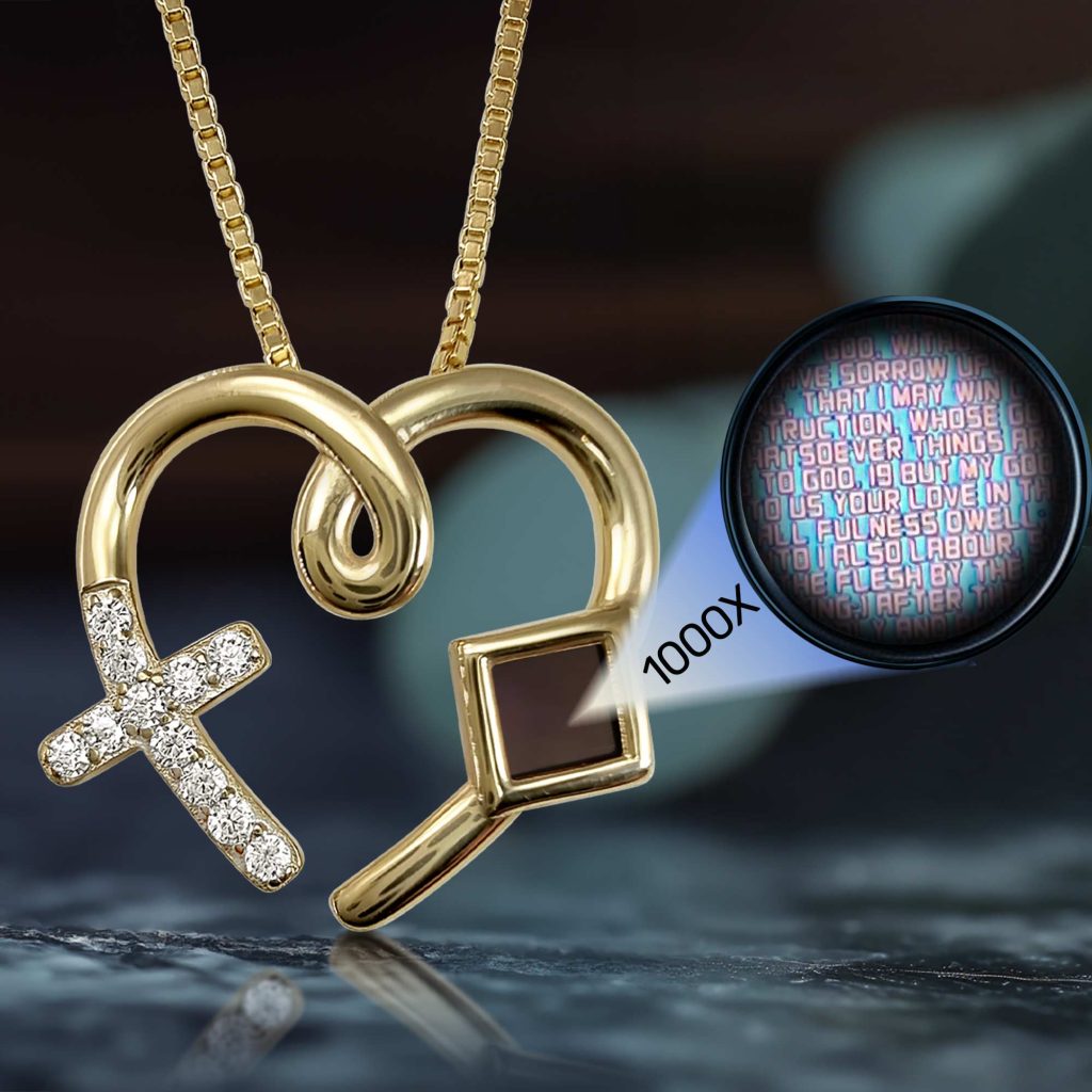 Nano Gold Jewelry Infinity Bracelet Collection With Entire Bible Inside From My Nano Jewelry