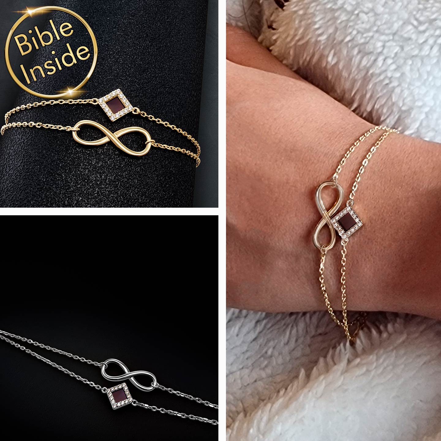 Valentine Gift Shop Heart Cross Necklace With New Testament Bible Inside By My Nano Jewelry